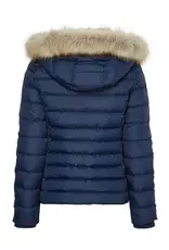 Tommy Hilfiger Basic Hooded Winter Coat Coat Women, blue