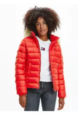 Tommy Hilfiger Basic Hooded Winterjas  Vrouwen, rood