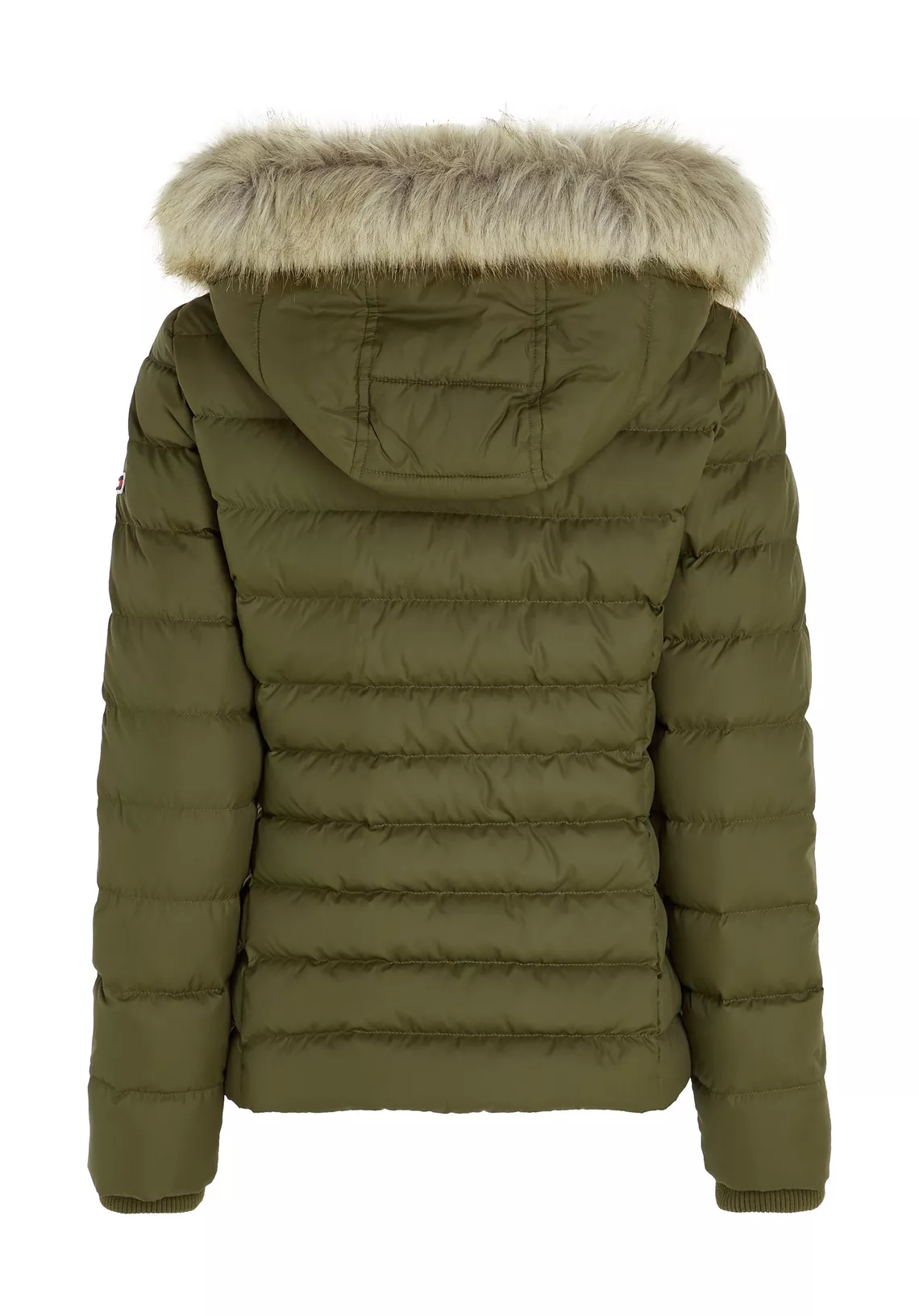 Tommy Hilfiger Basic Hooded Winter Coat Women, Army Green