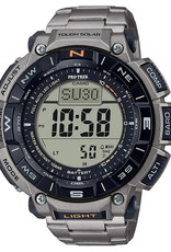 Casio Heren Kwartshorloge Casio Protrek, zilverkleurig