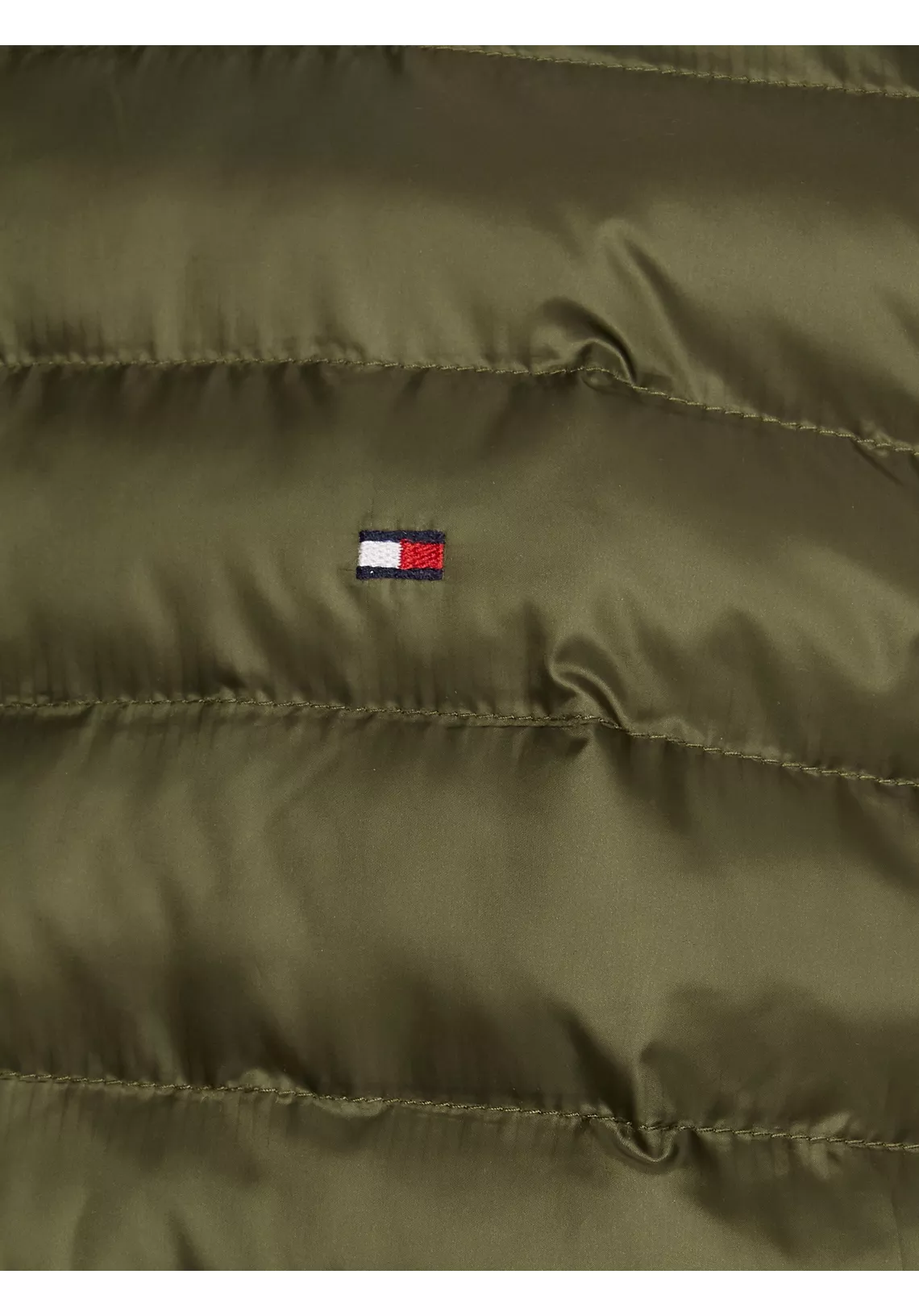  Tommy Hilfiger PACKABLE CIRCULAR Army Green Quilted Jacket