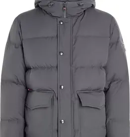 Tommy Hilfiger DOWN HOODED JACKET Quilted jacket, grey