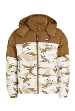 TOMMY JEANS CLBK AOP ALASKA PUFFER Quilted jacket, brown