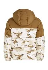 TOMMY JEANS CLBK AOP ALASKA PUFFER Heren Gewatteerde jas, bruin