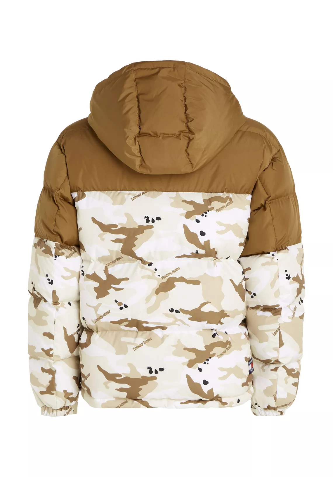 TOMMY JEANS CLBK AOP ALASKA PUFFER Heren Gewatteerde jas, bruin