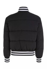 TOMMY JEANS Men's Quilted Jacket, Black