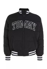 TOMMY JEANS Men's Quilted Jacket, Black