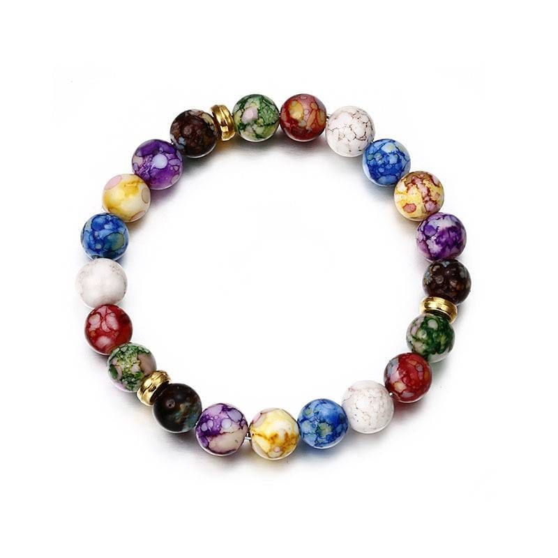 Beautiful Unisex Handmade Chakra Reiki Bracelet, multi