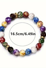 Beautiful Unisex Handmade Chakra Reiki Bracelet, multi