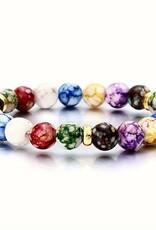 Beautiful Unisex Handmade Chakra Reiki Bracelet, multi