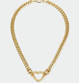 Laura Lombardi GEMMA Necklace, gold coloured