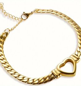 Laura Lombardi GEMMA BRACELET, gold coloured