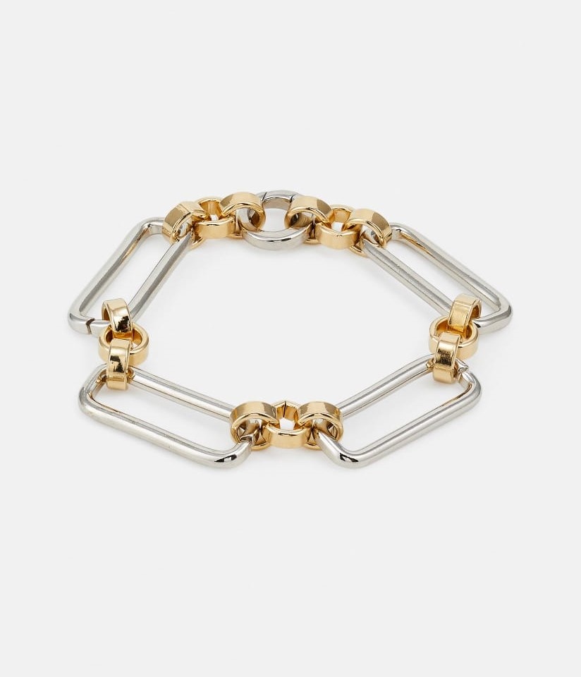 Laura Lombardi STANZA Women's BRACELET, silver-goldcoloured