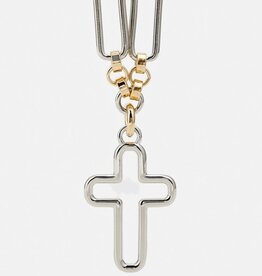 Laura Lombardi Necklace, silver-gold coloured