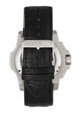 Reign Commodus Automatic Skeleton Men's Watch, Black/Silver