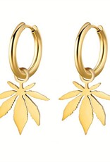 SOHI 18K Gold Plated Dangle Bohemian Ladies Earrings, gold coloured