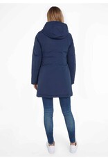 Tommy Jeans Dames winterjas, blauw