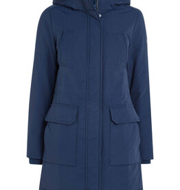 Tommy Jeans Dames Parka, blauw