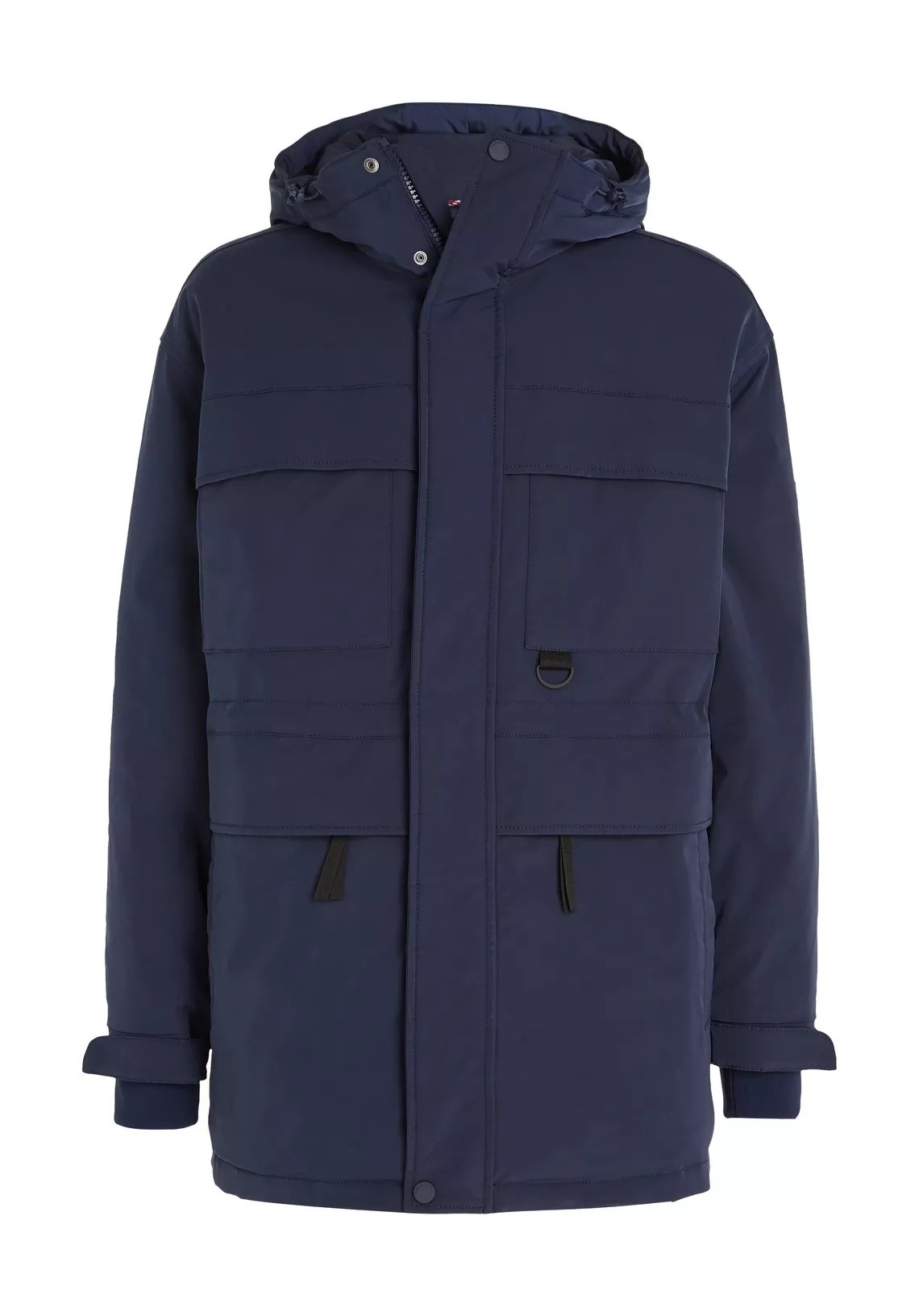 Tommy Hilfiger DOWN HOODED JACKET Quilted jacket, blue