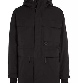 Tommy Hilfiger DOWN HOODED Quilted Jacket, black