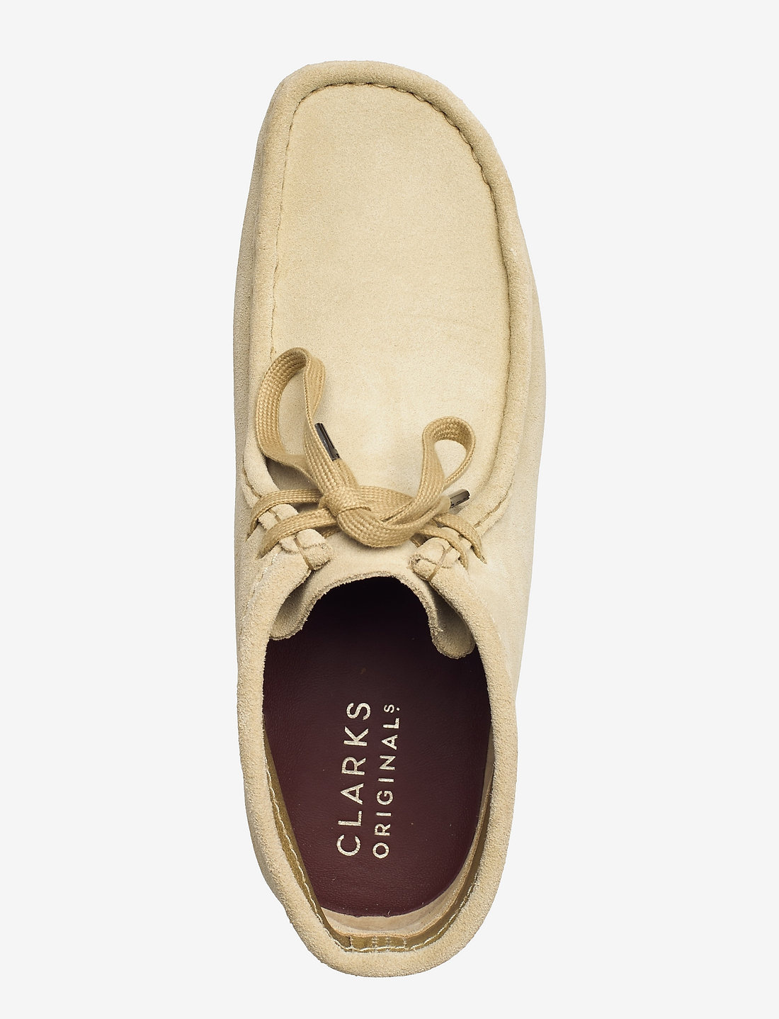 Clarks Originals Suede Veterschoenen, beige