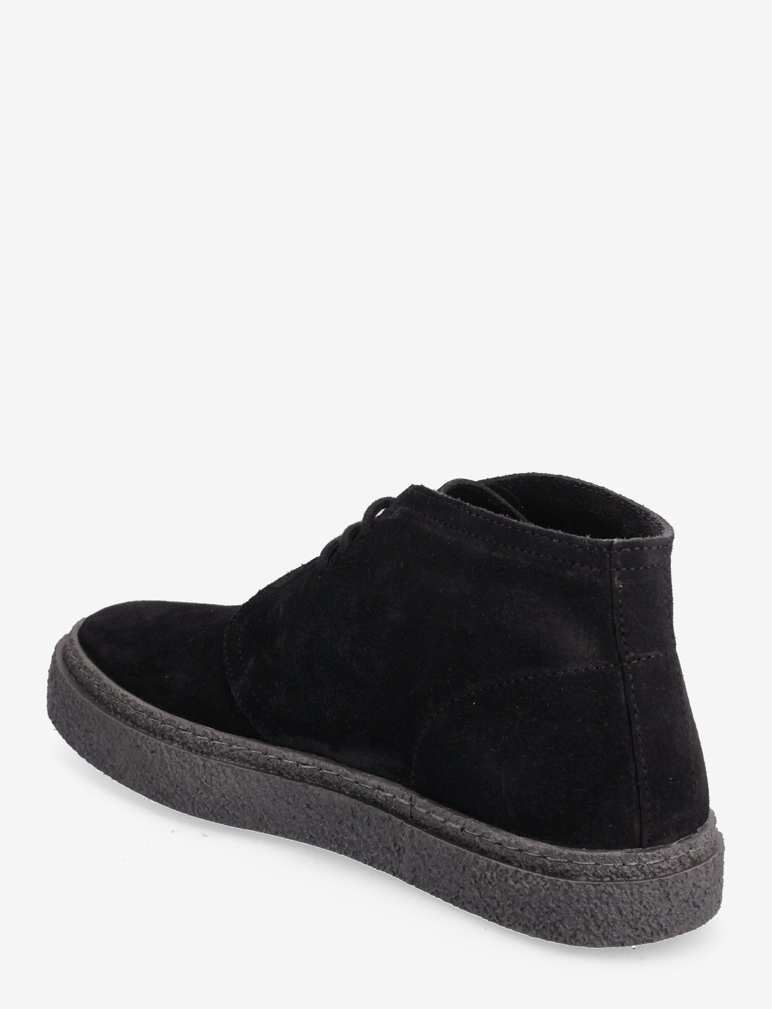 Fred Perry Suede Heren Veterschoenen, zwart