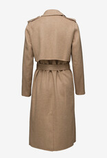 Selected Femme  Dames HANDGEMAAKTE Trenchcoat , beige