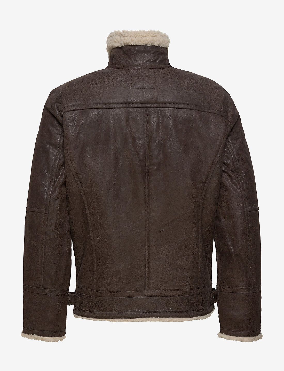 Jofama Axel Heren Leren Jacket, donkerbruin