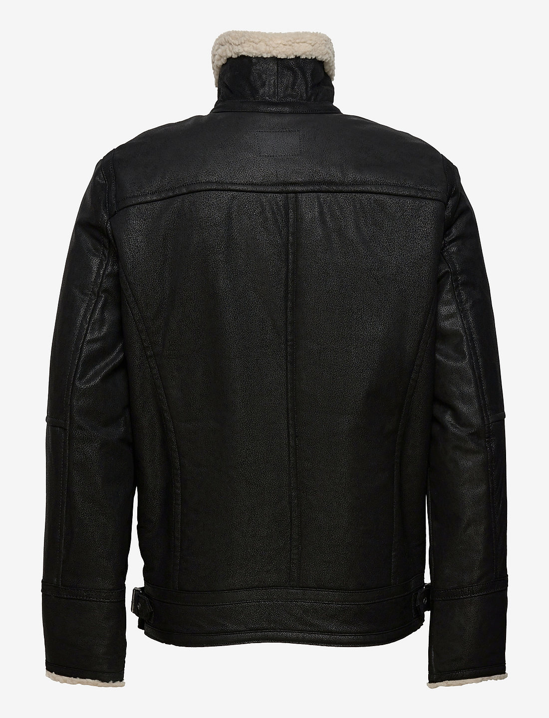 Jofama Axel Heren Leren Jacket, zwart