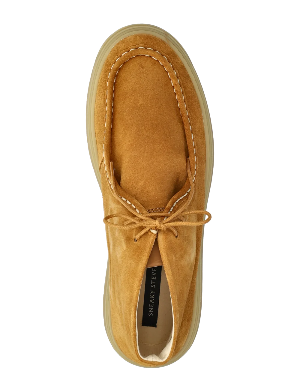 Sneaky Steve Suede Heren Enkellaarzen, mosterdgeel