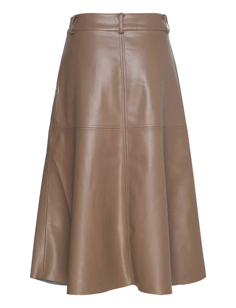 Bruuns Bazaar Dames  Midi Rok, bruin