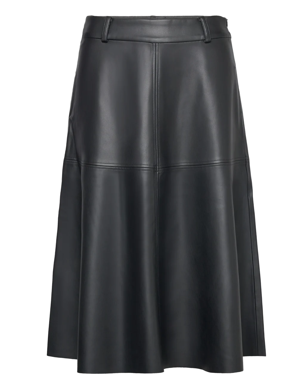 Bruuns Bazaar Dames Midi Rok, zwart