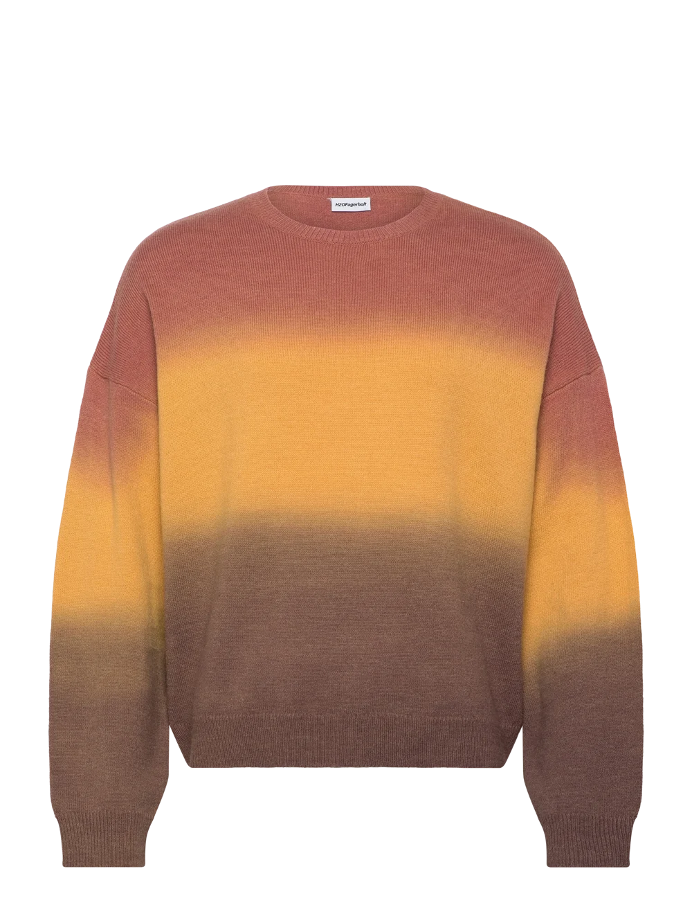 H2O Fagerholt Oversized Dames gebreide trui, multicolor