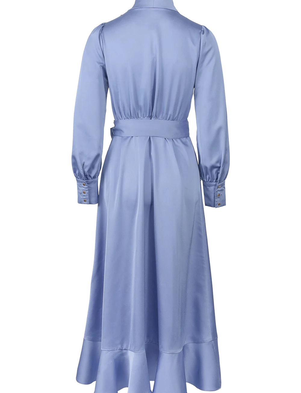Love Lolina Midi Dames Jurk, blauw