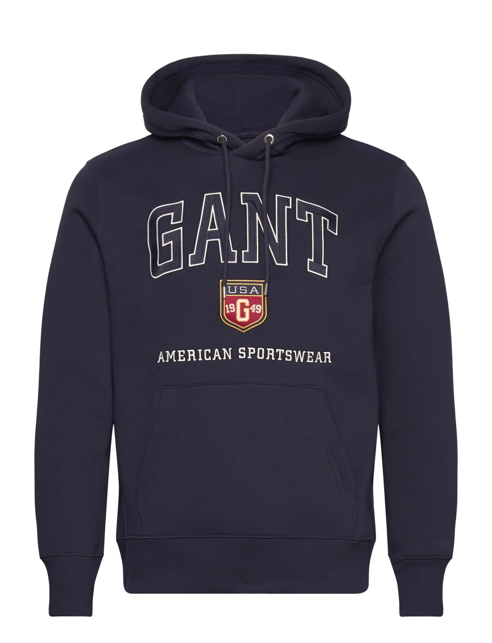 GANT Grafische Heren Hoodie, blauw
