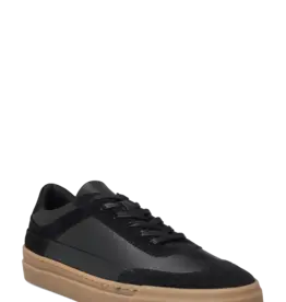 Matinique Leren Sneakers, zwart