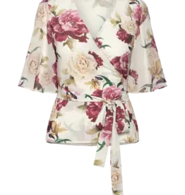 Ida Sjöstedt Flora blouse, wit
