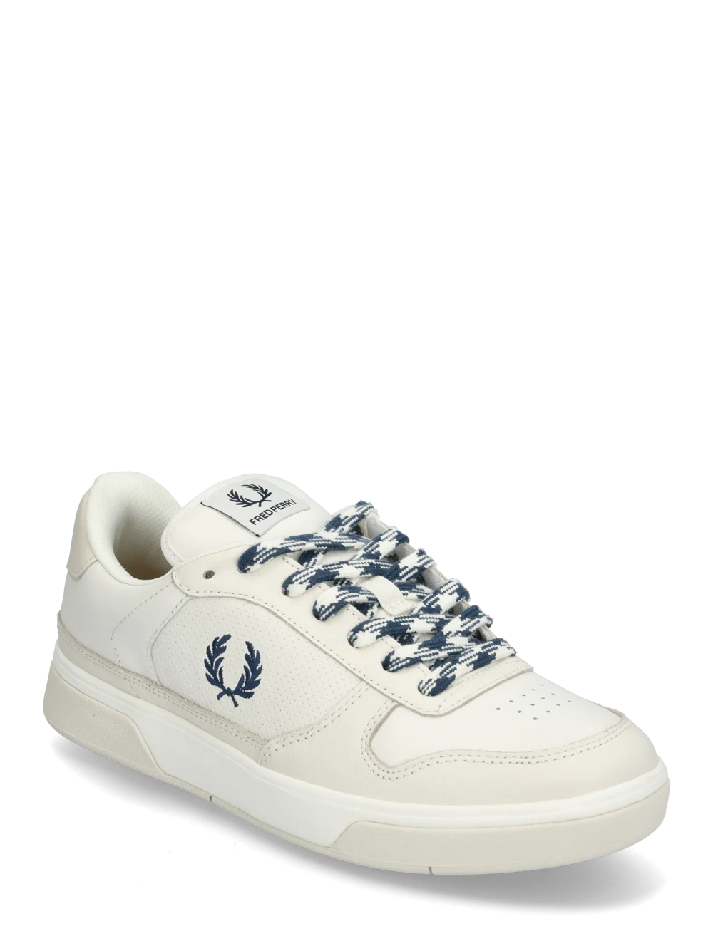 Fred Perry Leder Heren Sneakers, wit
