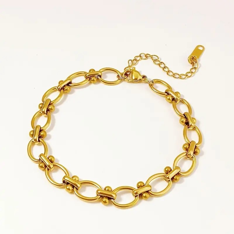 Oxus Goldplated Dames Armband Modeste, Goudkleurig