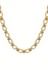 SOHI Ontwerp RVS O-vormige Dames Ketting, goudkleurig
