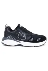 Dsquared2 Heren Lace-Up Low Top Sneakers, zwart