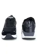 Dsquared2 Heren Lace-Up Low Top Sneakers, zwart