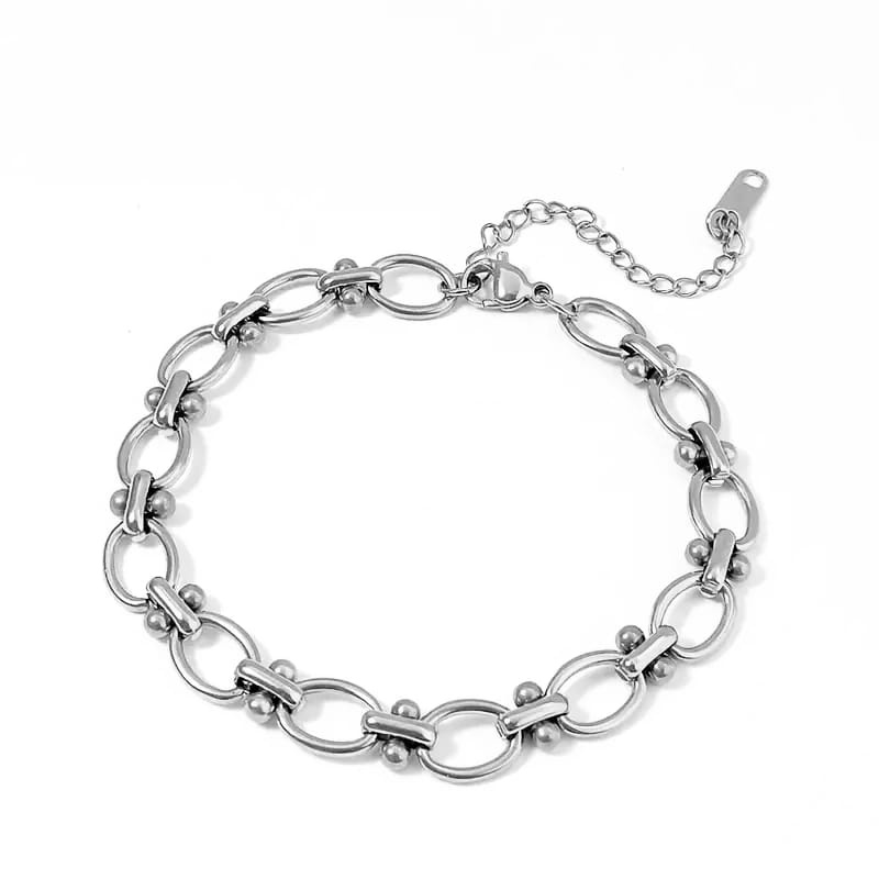 Oxus Goldplated Dames Armband Modeste, Zilverkleurig