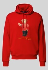 Polo Ralph Lauren Triple-Pony Crest Hoodie, rood