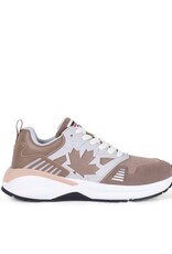 Dsquared2 - Heren Lace-Up Low Top Sneakers, beige