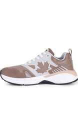 Dsquared2 - Heren Lace-Up Low Top Sneakers, beige