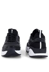 Dsquared2  Heren Lace-Up Low Top Sneakers, zwart