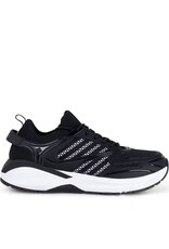 Dsquared2  Heren Lace-Up Low Top Sneakers, zwart