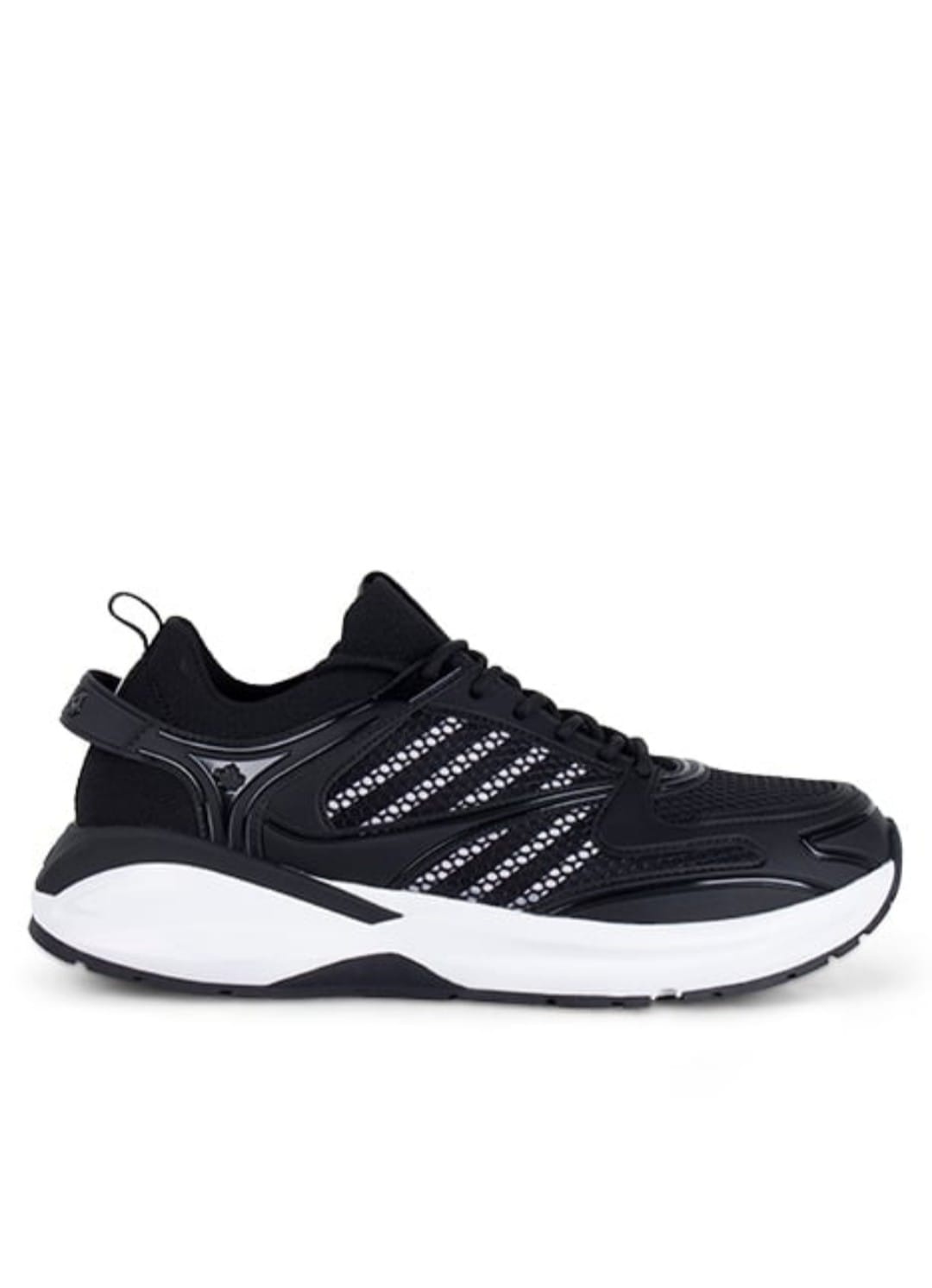 Dsquared2  Heren Lace-Up Low Top Sneakers, zwart