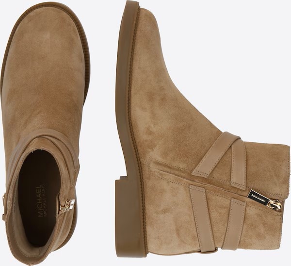 Michael Kors Sueade Boots 'ABIGAIL' Dames, beige